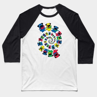 gdhbp vectorized 5 colors Baseball T-Shirt